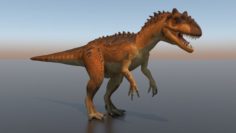 Allosaurus 3ds max model 3D Model