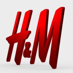 HM logo 3D Model
