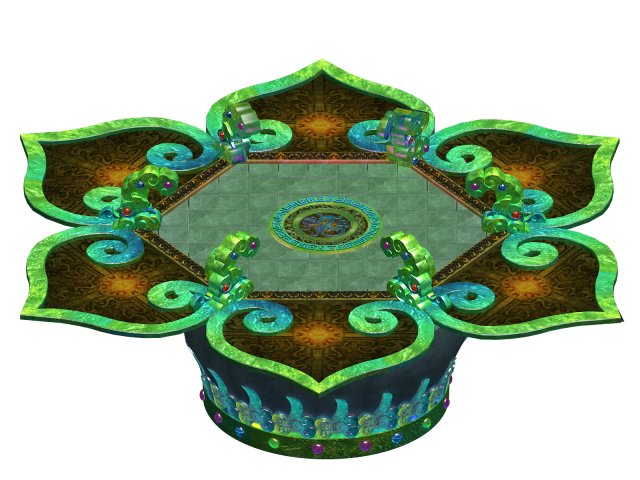 Religion – Altar Platform 02 3D Model