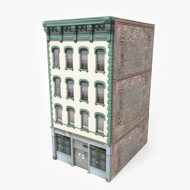 Apartment House II 3D Model