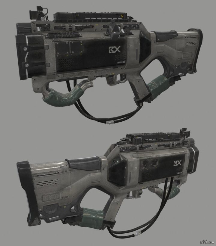 P-LAW Launcher 3D Model