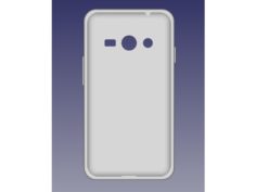 Galaxy Ace 4 case (Flex only) 3D Print Model