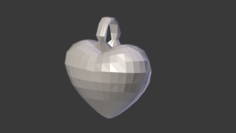 Heart amulet 3D Model