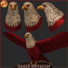 Eagle Metallic 3D Model