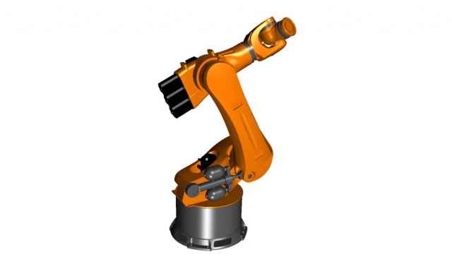 Industrial robot 3D Model