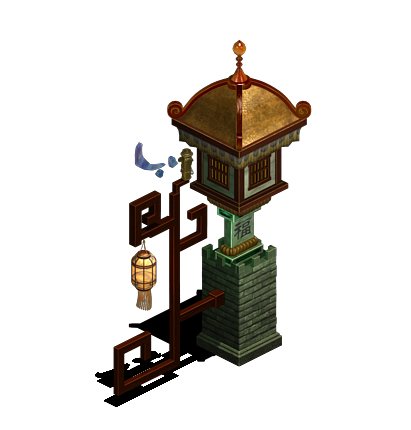 Baoguangge – lighthouse 3D Model