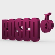 Bosco logo 3D Model