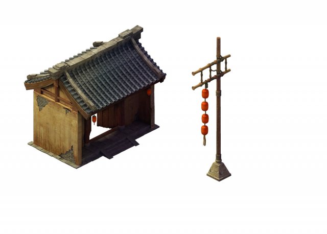 Desert Gobi – Inn Gate 3D Model