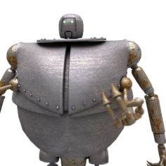 SciFi Robot 02 – Worker Robot 3D Model