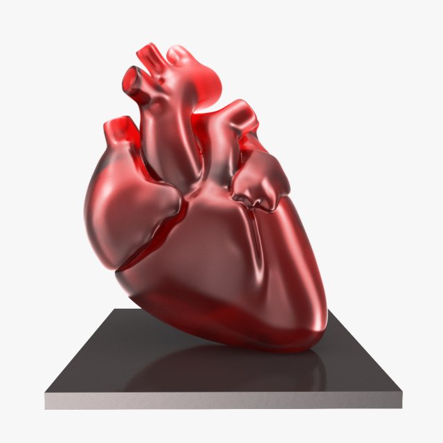 Decorate heart 3D Model