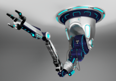 Robotic Arm 3D Model
