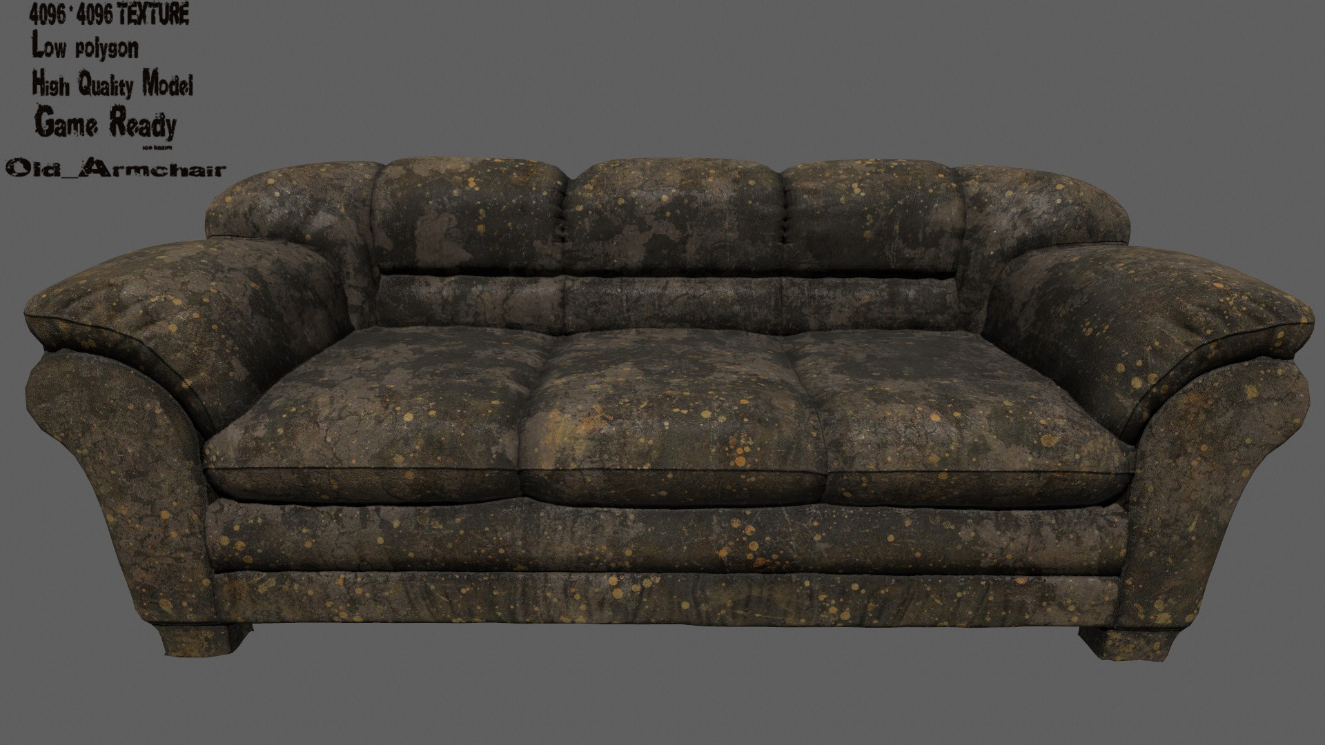 ARMCHAR 3D Model