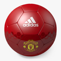 Manchester United Ball 3D Model