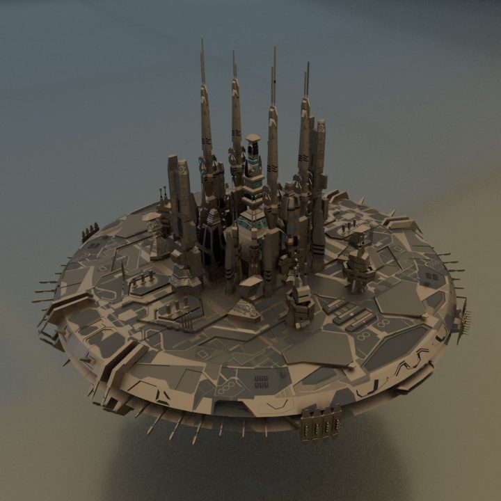 Mothership 3D Model