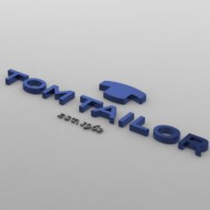 Tom tailor logo 3D Model