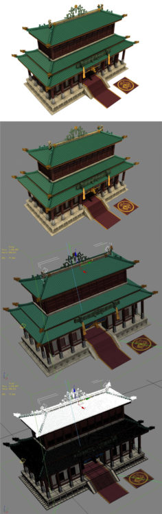 Royal Palace – Luxury Building 032
           3D Model