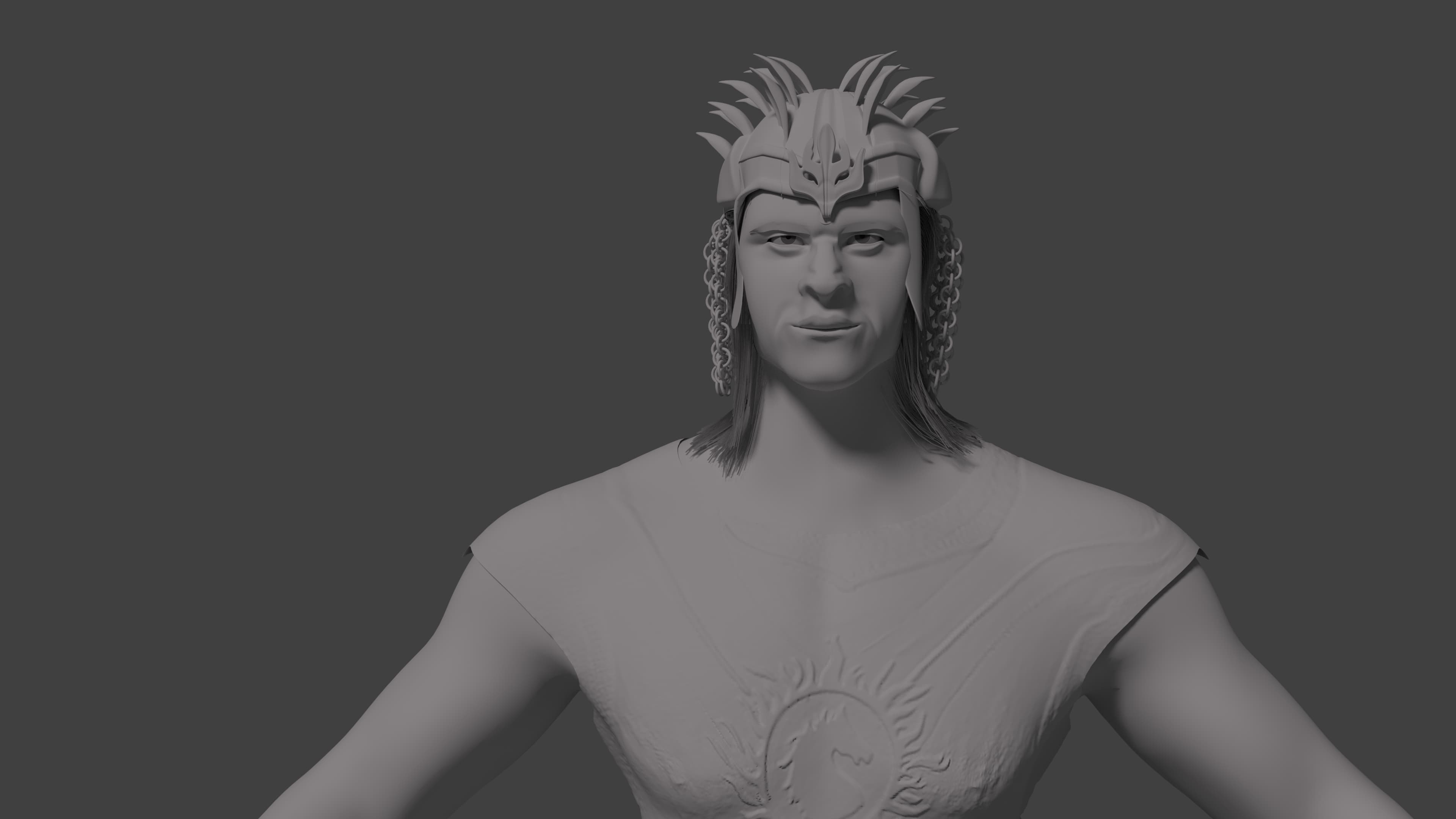 Bahubali Low Poly 3D Model