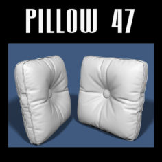 3D Pillow 47 model 3D Model