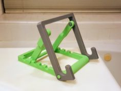Adjustable tablet stand 3D Print Model