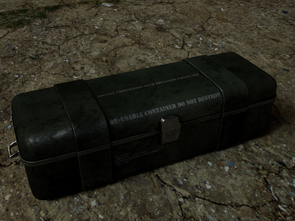 Weapons Case model 3D Model