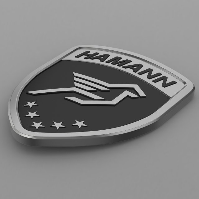 Hamann logo 3D Model