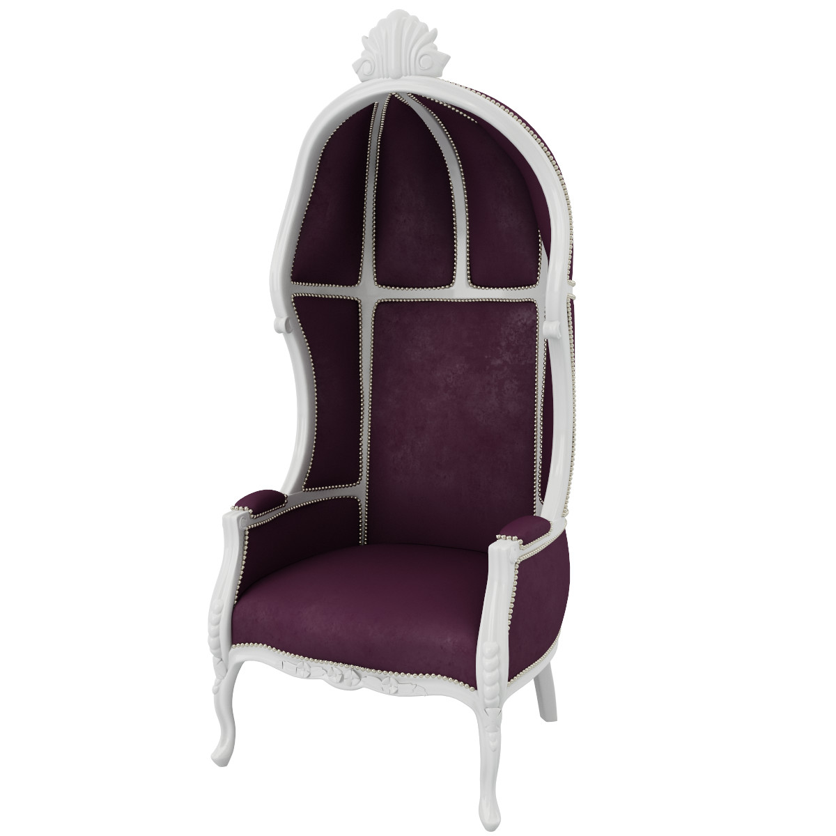 French Twist Balloon Chair 3D Model