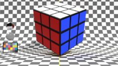 Rubik’s Cube 3D model Free 3D Model