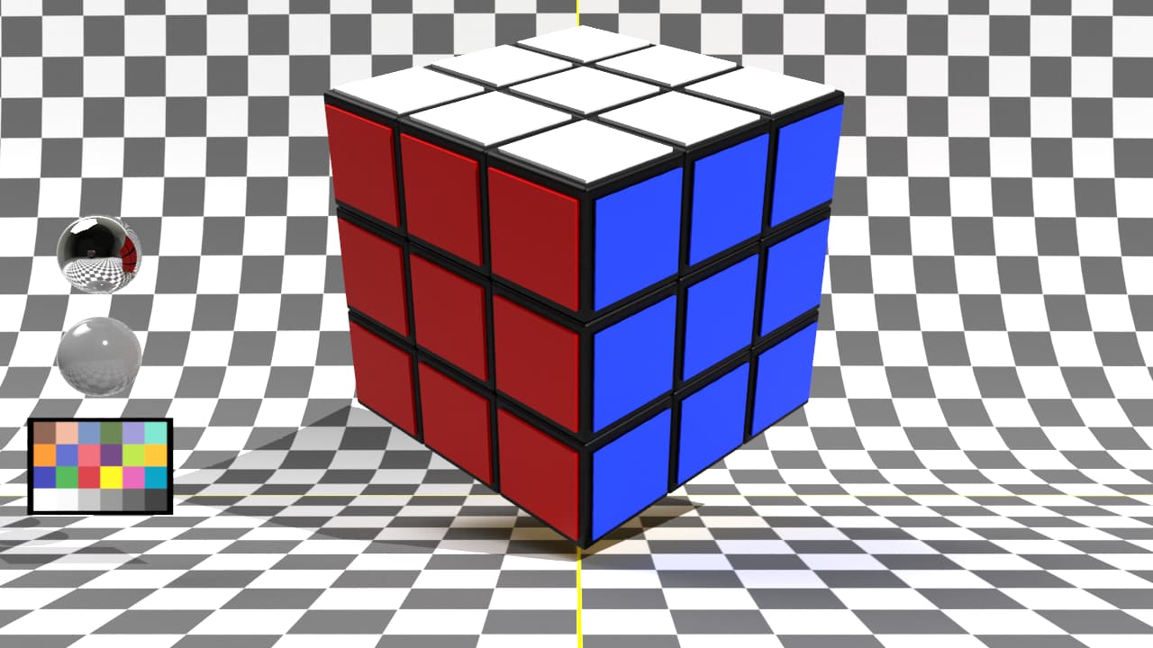 Rubik’s Cube 3D model Free 3D Model