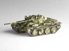 T-62A Medium Tank 3D Model