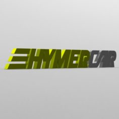 Hymercar logo 3D Model