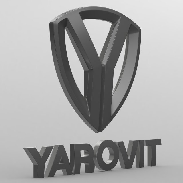 Yarovit logo 3D Model