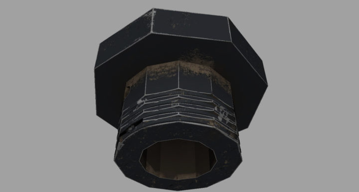 Nut model 3D Model