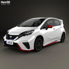 Nissan Note e-Power Nismo 2016 3D Model