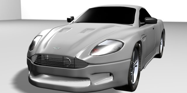 AstonMartinDB9 3D Model