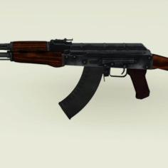 Ak-47 3D Print Model