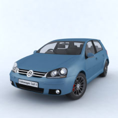Volkswagen Golf Mk5 3D Model