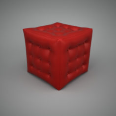 3D Pillow Box 01 3D Model
