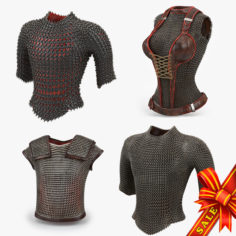 Chain Mail Collection V1 3D Model
