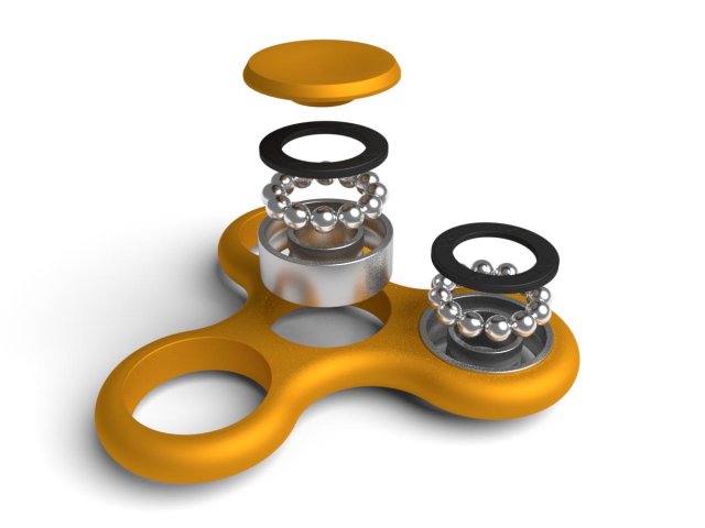 Fidget Spinner 3D Model