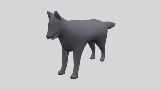 Wolf Free 3D Model