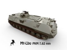 Mt-Lbu PKM 762mm 3D Model