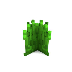 Minecraft Animated Dynamic Grass 3D model 3D Model