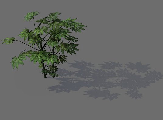 Game Models – Forest – Shrubs 03 3D Model