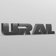 Ural logo 3D Model