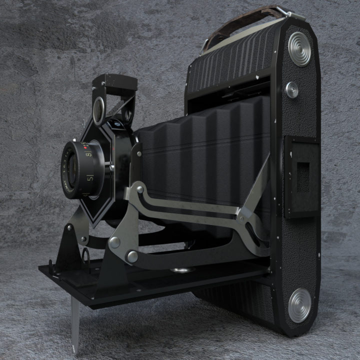 Vintage Camera 3D Model