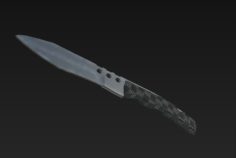 Combat Knife model 3D Model