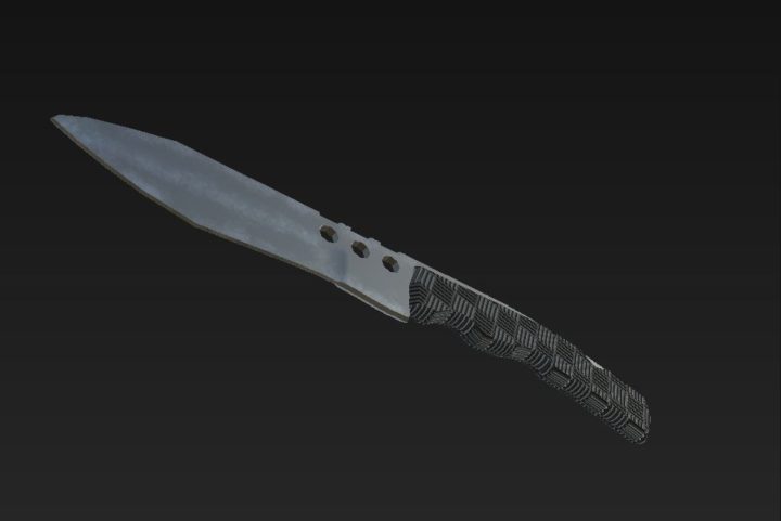Combat Knife model 3D Model
