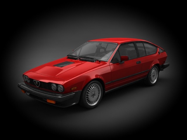 Alfa Romeo GTV-6 1986 3D Model