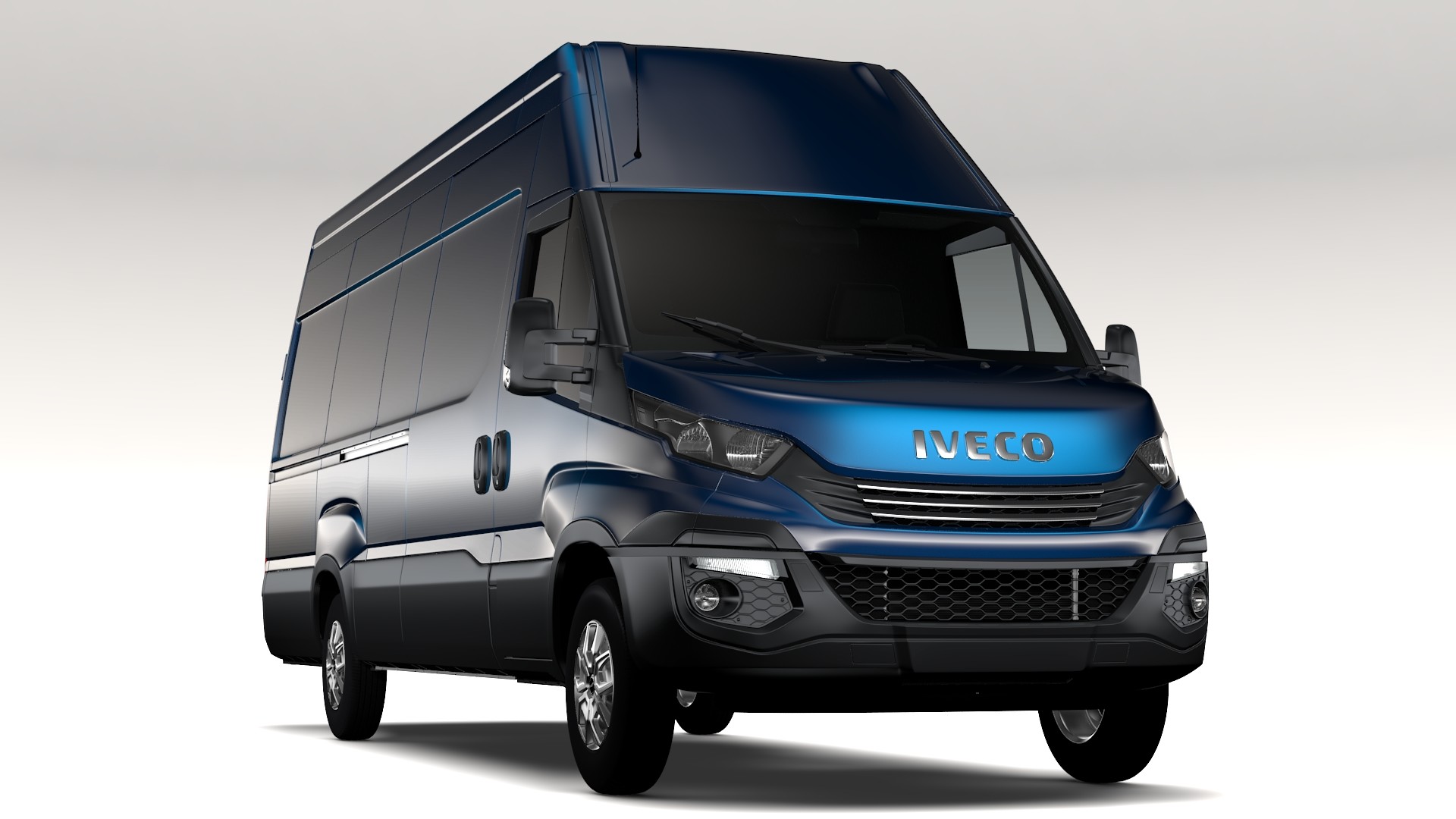 Iveco Daily L4H3 2017 3D Model