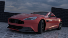 Aston Martin Vanquish 3D Model